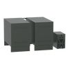 Exiway Power, 6KVA, Potenza attiva EN50171: 4.7KW 1h, 3KW 2h, 230VAC, Monofase/Monofase, Soccorritore
