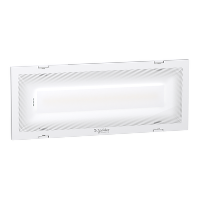 Exiway Trend, IP465, Autoalimentato Autodiagnosi Activa, SE-SA, 1250/860/660/530lm SE, 550lm SA, 1/1,5/2/3h, illuminazione di sicurezza