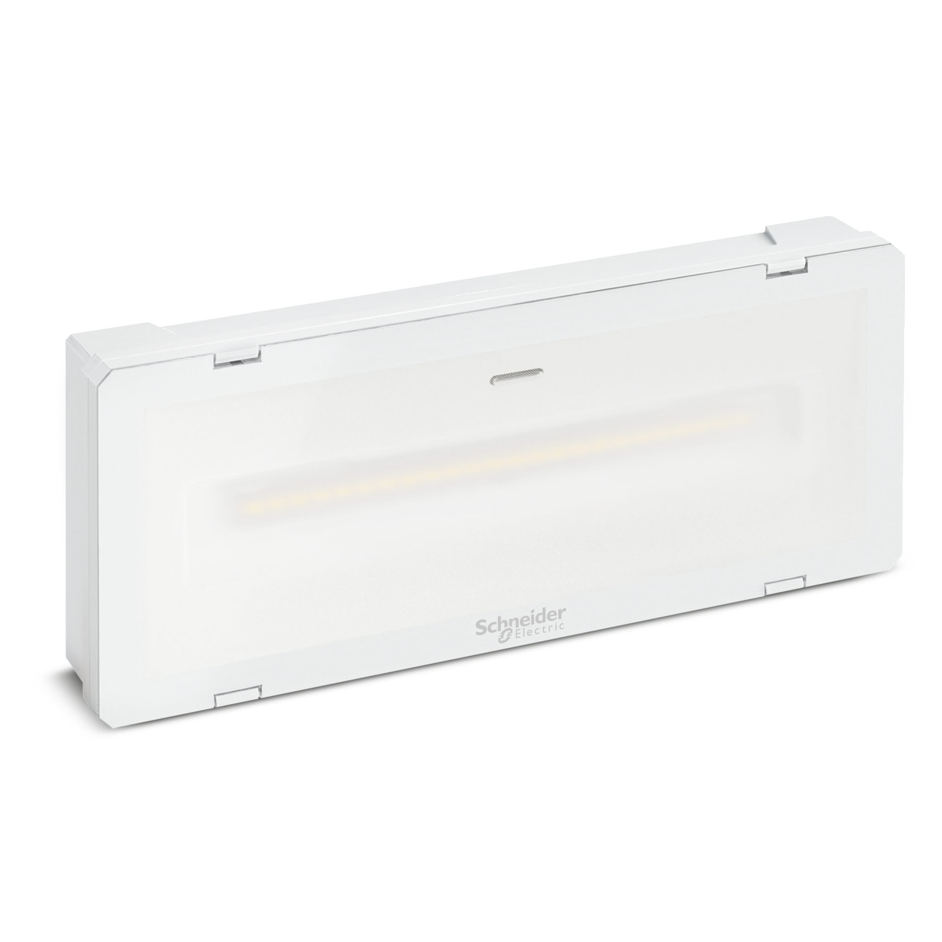 Lampada di emergenza, Exiway Smartled, Activa/Dicube, durata selezionabile, 500 lm, permanente/non permanente, IP65,