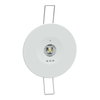 Exiway Smartbeam Incasso, IP42, Autoalimentato Autodiagnosi Activa, Diagnosi Centralizzata DiCube, SE-SA, 550lm SE/SA, vie di esodo, 1h
