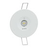 Exiway Smartbeam Incasso, IP42, Autoalimentato Autodiagnosi Activa, Diagnosi Centralizzata DiCube, SE-SA, 380lm SE/SA, area antipanico, 2h