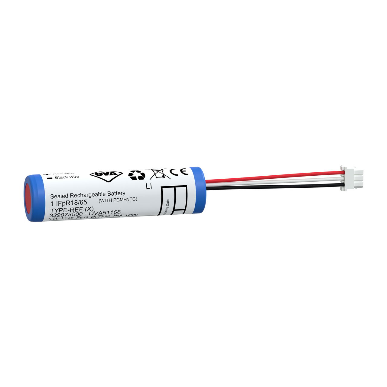Batteria LiFePO 3,2V 1,5Ah bastone – Immagine 3 di 12