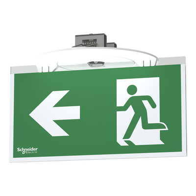Exiway Smartbeam Incasso,  kit vetrosignal, 20m, accessorio per modello Lente via di esodo