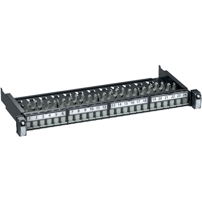Patch Panel 19 pollici rack, Actassi , Patch Panel equipaggiato, Cat.6a FTP