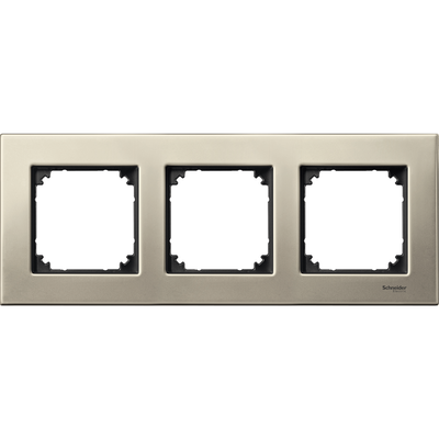 CORNICE M-ELEGANCE, TRIPLA, METALLO, TIT