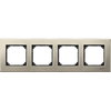 CORNICE M-ELEGANCE, QUADRUPLA, METALLO,