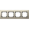 CORNICE M-ELEGANCE, QUADRUPLA, METALLO,