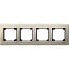 CORNICE M-ELEGANCE, QUADRUPLA, METALLO,