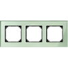 Cornice M-Elegance, tripla, vetro, verde
