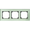 Cornice M-Elegance, tripla, vetro, verde