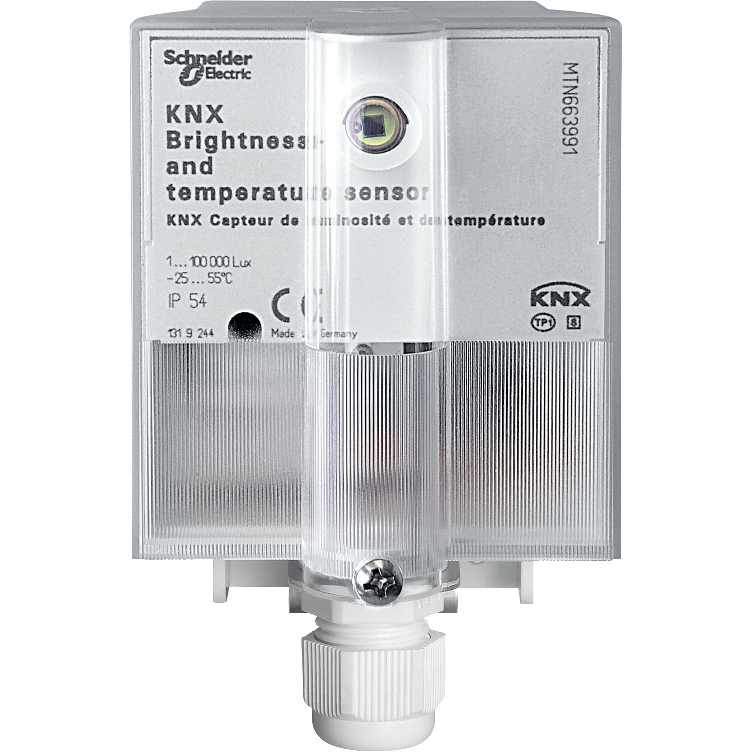 Sensore di luminosità e temperatura KNX – Immagine 3 di 3