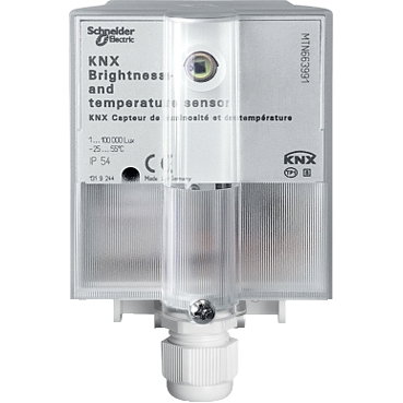 Sensore di luminosità e temperatura KNX – Immagine 2 di 3