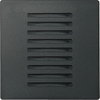 Unità di controllo temperatura ambiente senza display, antracite, SystemM