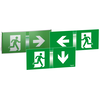 Schermo segnalazione con 3 pittogrammi destra/sinistra/ basso, Exiway Smartled, 24m, Accessorio di Segnalazione
