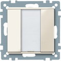 Pulsantiera multifunzione singola plus, bianco, SystemM