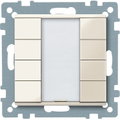 Pulsantiera multifunzione quadrupla plus, bianco, SystemM
