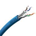 Copper LAN cable, Actassi, S/FTP, 4P, Cat 7A, Euroclass C, 1.2GHz, LSFRZH, 500m - [prezzo per 1 mt]