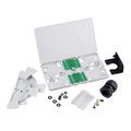 Kit splice tray per giunzioni a fusione 1U (completo per massimo di 24 fibre)