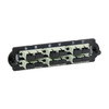 Piastra con 6 bussole SC duplex colore beige per fibre multimodali OM2/OM3/OM4