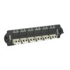 Piastra con 6 bussole LC duplex colore beige per fibre multimodali OM2/OM3/OM4