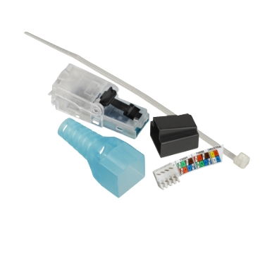 Plug RJ45 maschio terminabile in campo Actassi - Category 6A - UTP – Immagine 2 di 3