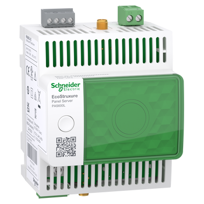 Gateway, PowerLogic, Panel Server Universal, contentratore wireless e gateway modbus, 2DI, 24 VDC