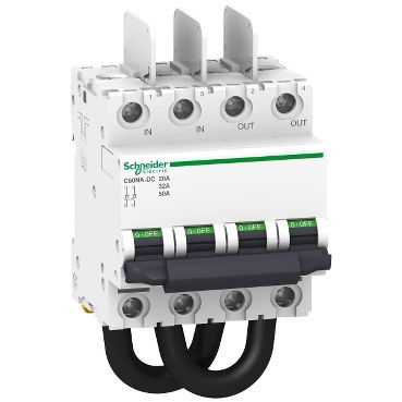 Sezionatore, Acti9, C60NA-DC, 2P, 20A, 1000 V DC, fotovoltaico – Immagine 2 di 3