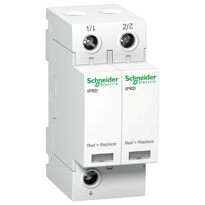 Scaricatore, Acti9, iPRD, 2P, 20kA, Imax 65kA, cartuccia estraibile, Tipo 2, TN-C-S