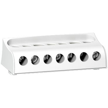 Barretta di neutro aggiuntiva - 100 A - 7 connessioni – Immagine 2 di 3
