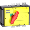 Interruttore / sezionatore Compact INS1250 - 1250 A - 3 poli - comando emergenza