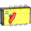 Interruttore / sezionatore Compact INS1250 - 1250 A - 4 poli - comando emergenza