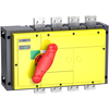 Interruttore / sezionatore Compact INS1250 - 1250 A - 4 poli - comando emergenza