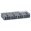 Scatola sdoppiatore alimentazione, TeSys , Deca, Frame 2, 63A, per 4 partenze composte da GV2ME**3/LS1D323 e LC1D**3 (connessioni a molla)
