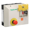 Enclosed DOL starter,TeSys LJ,9A,24V AC coil,including 1 LC1K,with integral transformer,GVAX