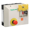 Enclosed DOL starter,TeSys LJ,9A,24V AC coil,including 1 LC1K,with integral transformer,GVAX