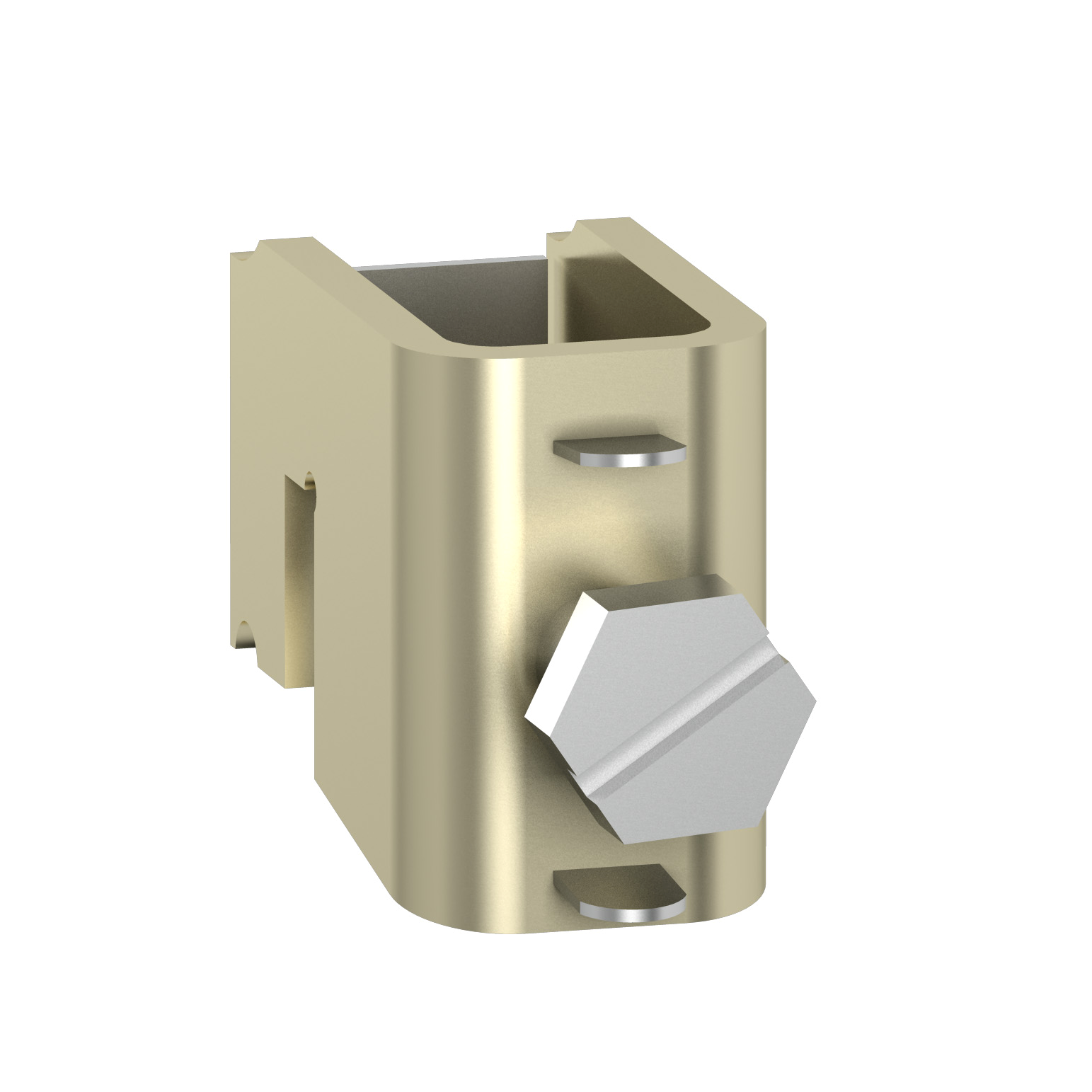Connettore 1P per sbarre piatte, Contenitori Universali, Lynergy, 5 mm - max 400 A - da 16 a 70 mm²