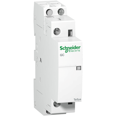 Modular contactor, TeSys GC, AC-7a, 25A, 1NO, 220 to 240VAC 50Hz coil