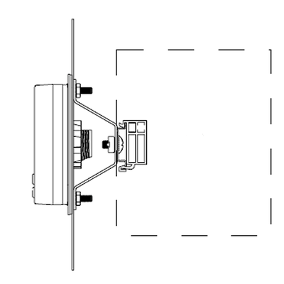 PowerLogic adattatore per montaggio display remoto back to back