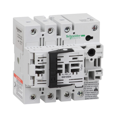 Interruttore Sezionatore con fusibile, TeSys, GS, 3 poli+ N3 F - NFC - 32 A