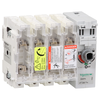 Interruttore Sezionatore con fusibile, TeSys, GS2F, 4 poli - 50A - DIN 14 x 51 mm