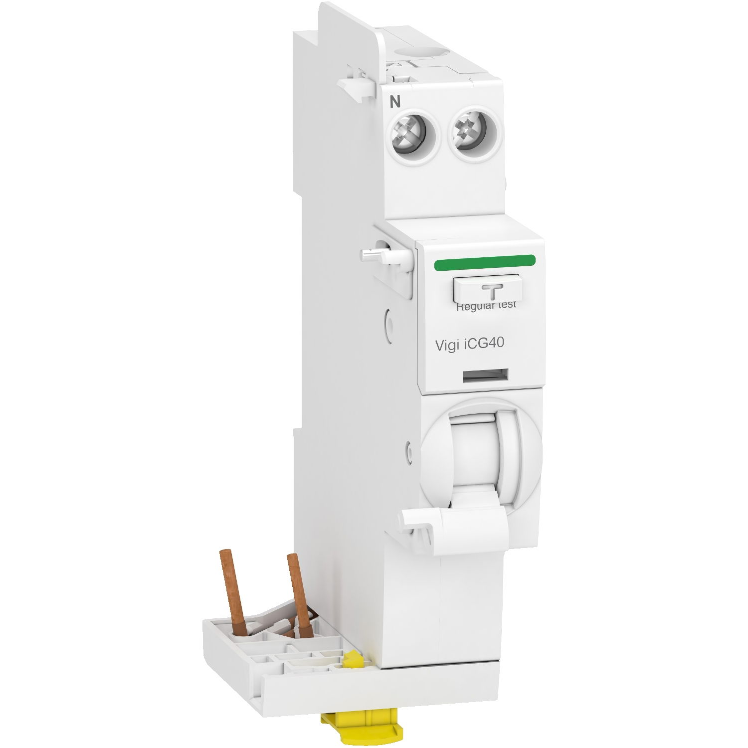 Blocco differenziale gruppo partenze Vigi iCG40 1P+N 40A 300mA Tipo A – Immagine 3 di 5