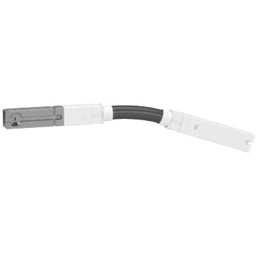 Canalis - Lunghezza flessibile - 40 A - 0,5 m - Telecomando - Bianco – Immagine 2 di 3