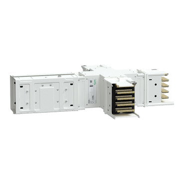 Elemento a X per Canalis KSA630 alluminio 630A dimensioni fisse (A/B/C/D 290 mm) 3L+N+PE bianco RAL9001 – Immagine 2 di 3