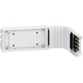Condotto sbarre, Canalis, KNA, Elemento a gomito fless. - 40..63 A - Ang. int/esterna da 80 a 180°