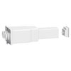 Canalis - Alimentazione KBB - 40 A - Montaggio a sx - Bianco -
