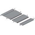 Piastra passacavi 2 ingressi 600x1200