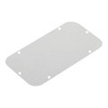 Piastra passacavi alluminio 545X130 per PanelSeT S3D