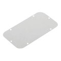 Piastra passacavi alluminio 545X130 per PanelSeT S3D