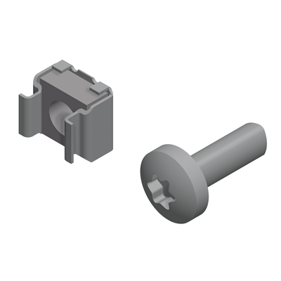 Dadi a gabbia M6 - set di 100 pezzi - [prezzo per 100 pz]