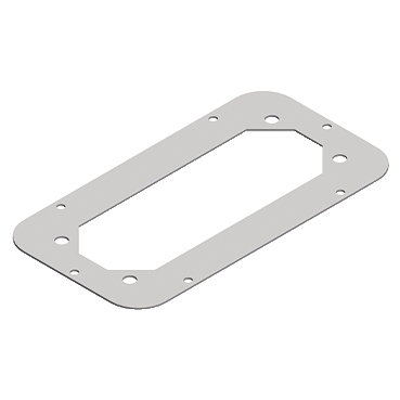 Piastra passacavi per membrane 445X130 - PanelSeT S3D – Immagine 2 di 3